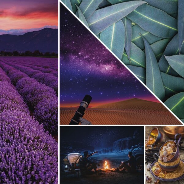 Velká vonná svíčka Yankee Candle Stargazing Singature