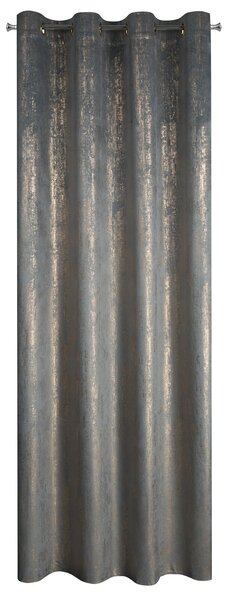 ZATEMŇOVACÍ ZÁVĚS NA KROUŽCÍCH DARA 140X250 CM VZOROVANÁ