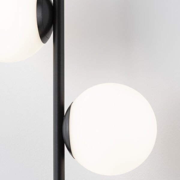 Opálově bílé skleněné závěsné LED světlo Nova Luce Nuvole 28,5 cm