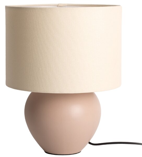 Present time Pískově hnědá keramická stolní lampa Taper