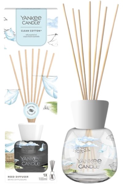 Difuzér Yankee Candle Clean Cotton Signature 100 ml