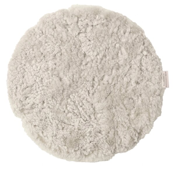 Skinnwille Home Collection Kožešina na židli Curly Sand, O34 cm