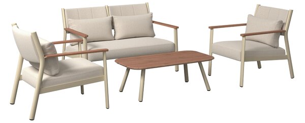 ZAHRADNÍ SADA 4dílné, dřevo, kov, textil Ambia Garden
