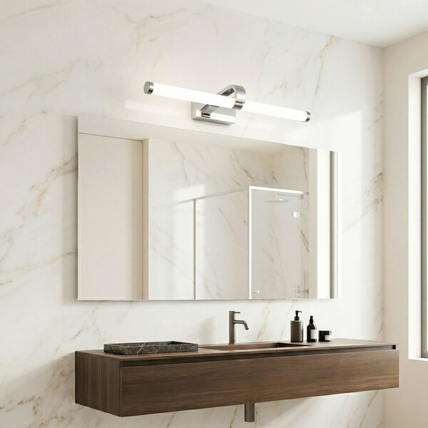 Toolight Rea, Koupelnové nástěnné LED svítidlo APP1882-1W 60cm CHROME, OSW-66037