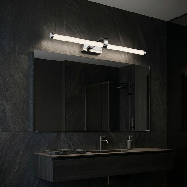 Toolight Rea, Koupelnové nástěnné LED svítidlo APP1882-1W 60cm CHROME, OSW-66037