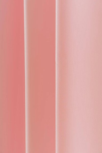 Závěs OXFORD LIGHT 140x250 cm, růžový Zavěšení: Řasící páska