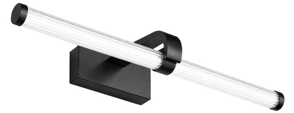 Toolight Toolight, LED nástěnné svítidlo 40cm, 9W, 4000K, 1000lm, APP1887-1W, černá matná, OSW-66042