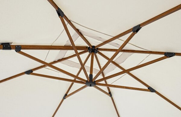 Bizzotto Béžový slunečník Orion 400 x 400 cm
