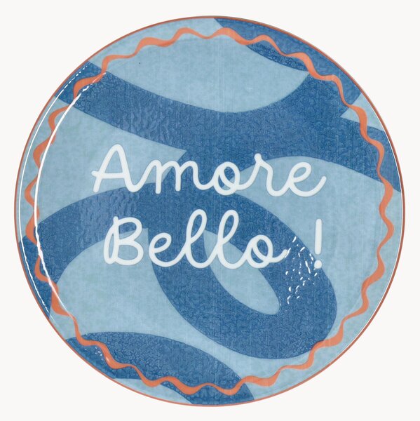 Talíř na pizzu Cinzia Amore Bello Blu
