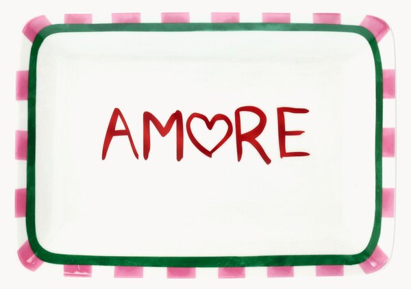 Servírovací talíř Amore New Milk & C Viva L'Italia
