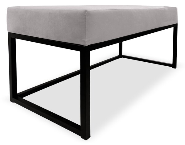 Lavička EMLI 80x38 v loftovém stylu - zelená - ITAKA 10