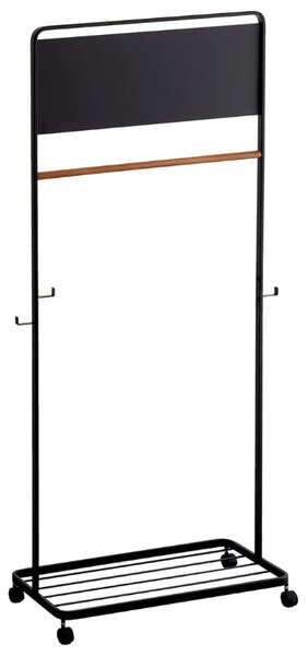 Černý kovový dětský věšák Yamazaki Tower 140 cm