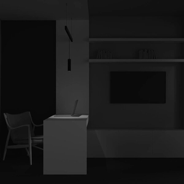 Maytoni Závěsné LED svítidlo FOCUS 12W pro systém EXILITY, v. 20 cm, 4000K nestmívatelné