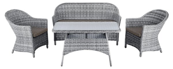 ZAHRADNÍ SADA 7dílné, kov, plast, sklo, textil Ambia Garden