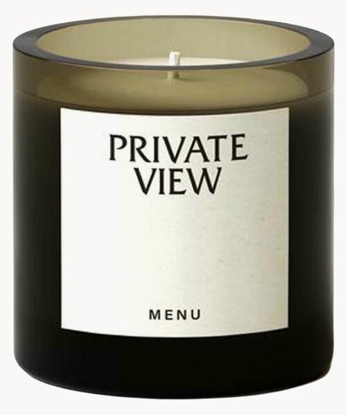 Svíčka's vůní eukalyptu a mandarinkové kůry Private View