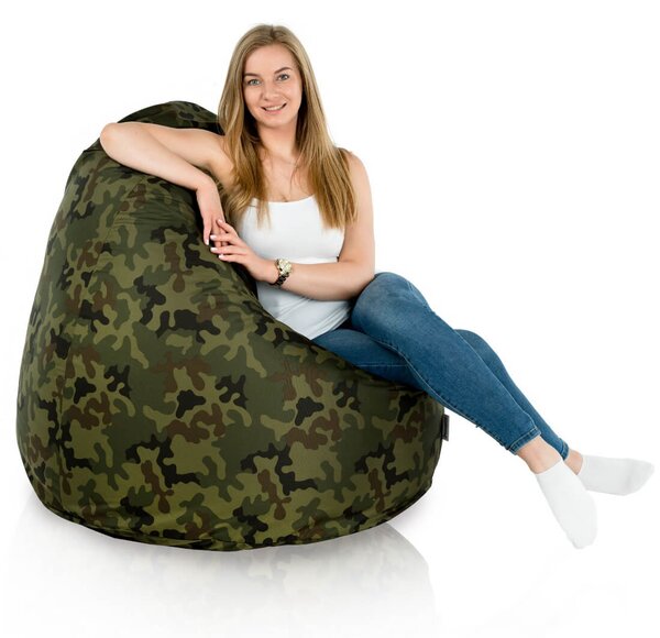 Venkovní sedací vak Primabag Mega Sako Nylon Outdoor moro