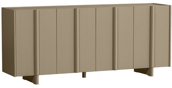 -25 % Dny MOMENTI– WOOOD Světle hnědá dřevěná komoda Basu 200 x 85 cm