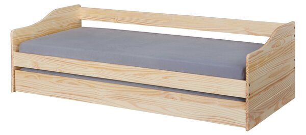 Inter Link Dětská postel Leonie (přírodní, 90 x 200 cm) (100394248004)