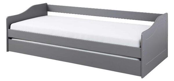 Inter Link Dětská postel Leonie (šedá, 90 x 200 cm) (100394248003)