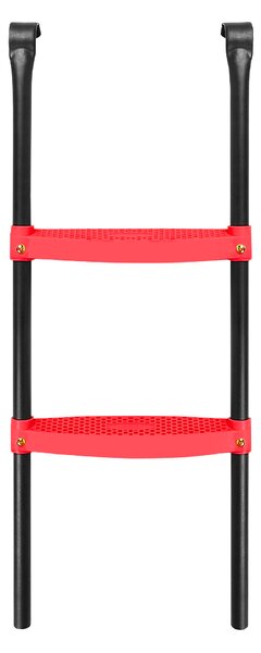 Aga Žebřík k trampolíně 305 - 430 cm Černý/Červený