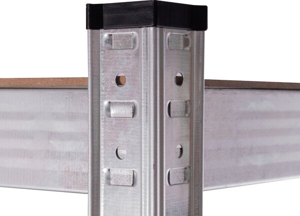 Aga MR4601 5 polic 174x75x30 cm Stříbrný