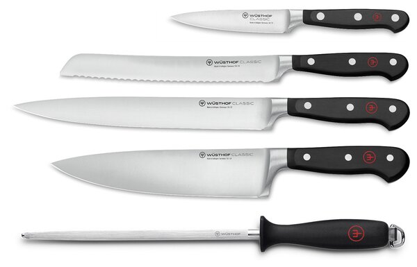 Wüsthof CLASSIC Sada nožů 4 ks + ocílka 1120160501