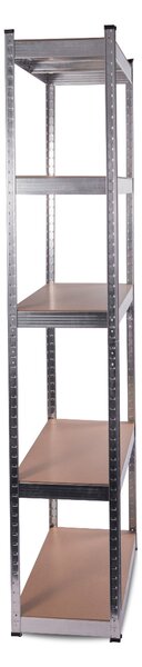 Aga MR4601 5 polic 174x75x30 cm Stříbrný