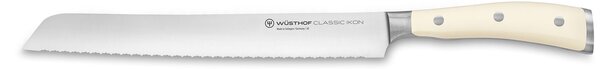 Wüsthof CLASSIC IKON creme Nůž na chleba 23 cm, dvojité vroubky 1040431123