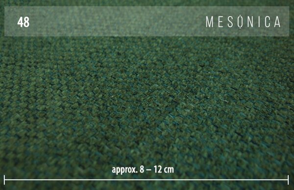 Tmavě zelená látková dvoumístná pohovka MESONICA Nesbo 193 cm