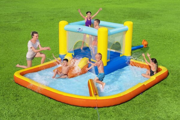 Nafukovací Dětské hřiště Vodní park pro děti 3-8 let BESTWAY 365x340x152cm
