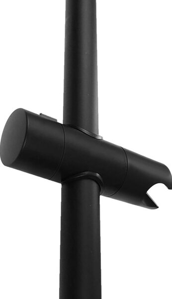 Tutumi Rea příslušenství, sprchový sloup s držákem ruční sprchy 70cm, černá, REA-P5983