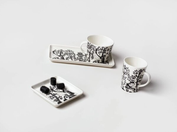 Podšálek Taika iittala 16 cm černý