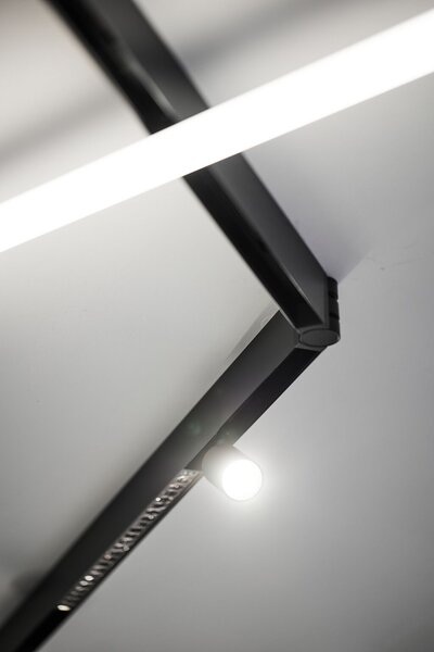 LED reflektor BETA pro 48V lištový systém, 3000K, 36° Stmívání, řízení: ON/OFF (bez stmívání), Příkon: 3W