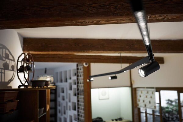 LED reflektor BETA pro 48V lištový systém, 3000K, 36° Stmívání, řízení: ON/OFF (bez stmívání), Příkon: 3W
