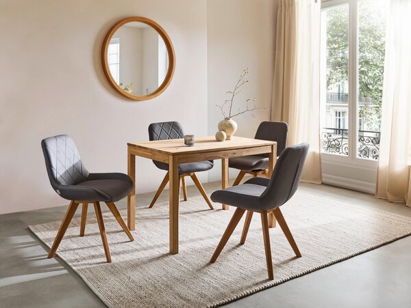 JÍDELNÍ STŮL, divoký dub, 110-160/70/75 cm Linea Natura - Jídelní stoly