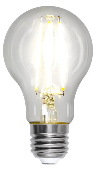 LED žárovka E27 A60 Clear White – stmívatelná