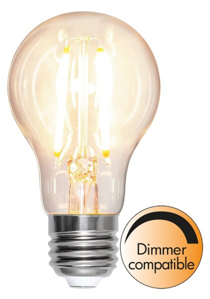 LED žárovka E27 A60 Clear – stmívatelná