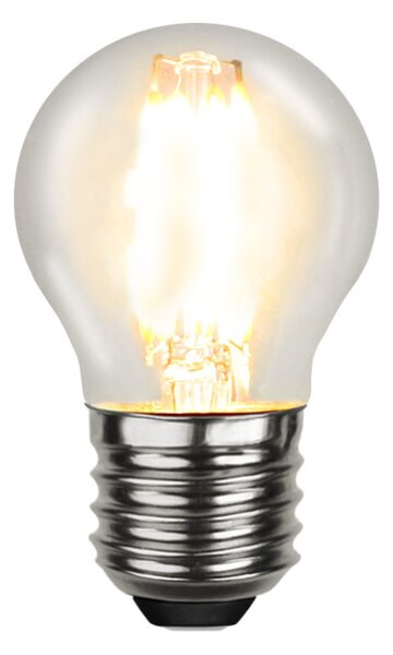 LED žárovka E27 G45 Clear