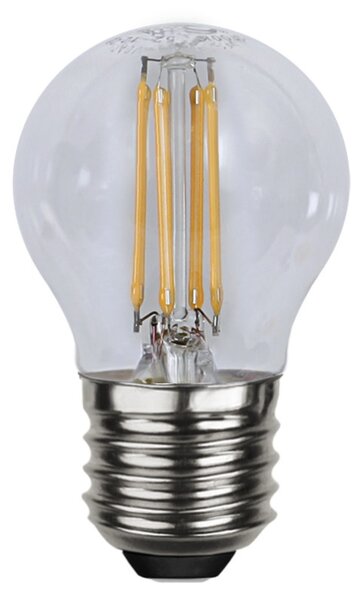 LED žárovka E27 G45 Clear