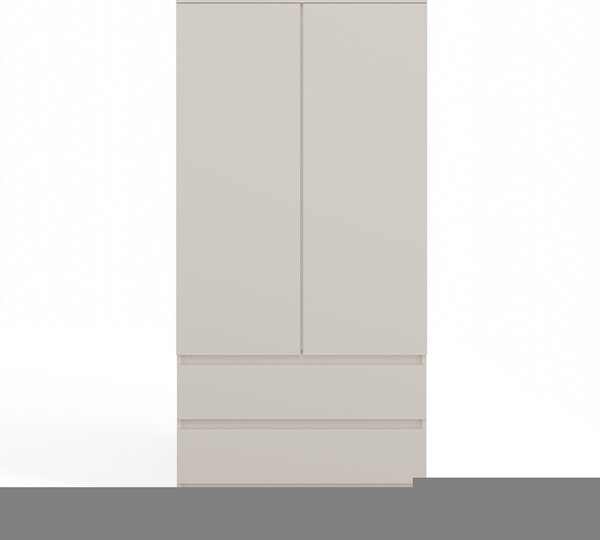 TP Living Šatní skříň MALWA I 90 cm kašmír