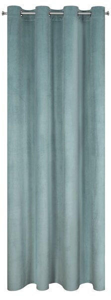 ZATEMŇOVACÍ ZÁVĚS NA KROUŽCÍCH ROSA 140X250 CM MÁTOVÁ