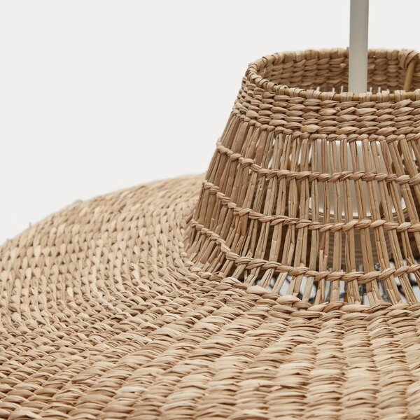 Stínidlo Kave Home Rupia 55 cm z mořské trávy