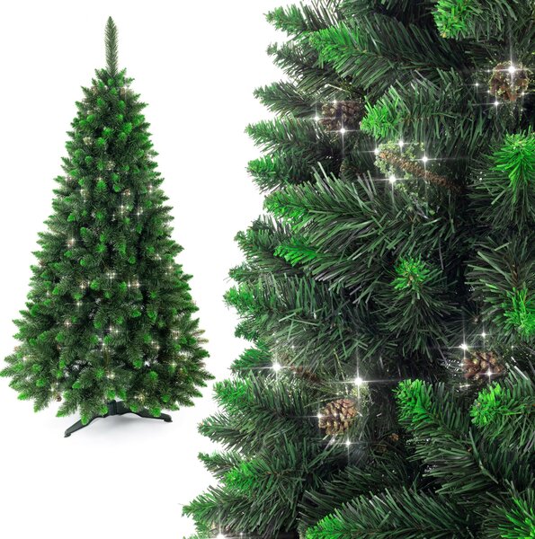 Vánoční stromeček Aga BOROVICE 150 cm Crystal smaragd
