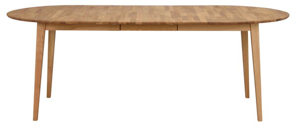 Dubový rozkládací jídelní stůl ROWICO FILIPPA 170/250 x 105 cm