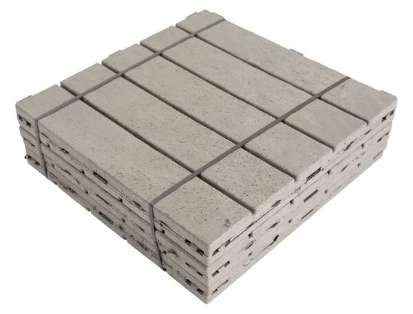 Gumová dlaždice STONE MOSAIC 30 x 30 cm, hnědá MHEU5100183