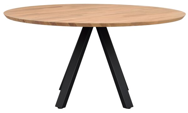 Dubový kulatý jídelní stůl ROWICO CARRADALE 150 cm