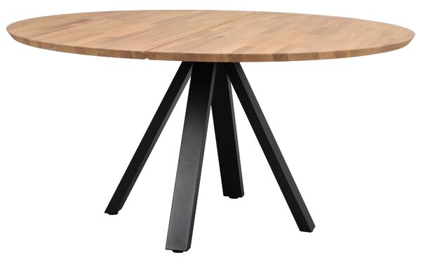 Dubový kulatý jídelní stůl ROWICO CARRADALE 150 cm