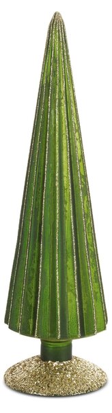VÁNOČNÍ SOŠKA TREE 9X32 CM ZELENÁ