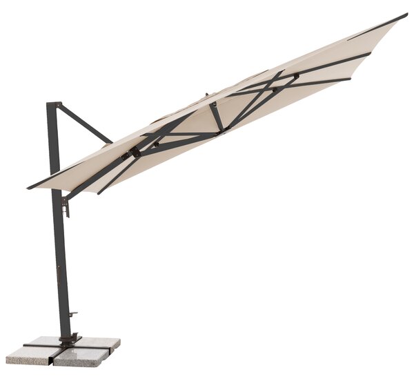 Doppler ALU XL ULTRA 4x3 m - výkyvný zahradní slunečník s boční tyčí