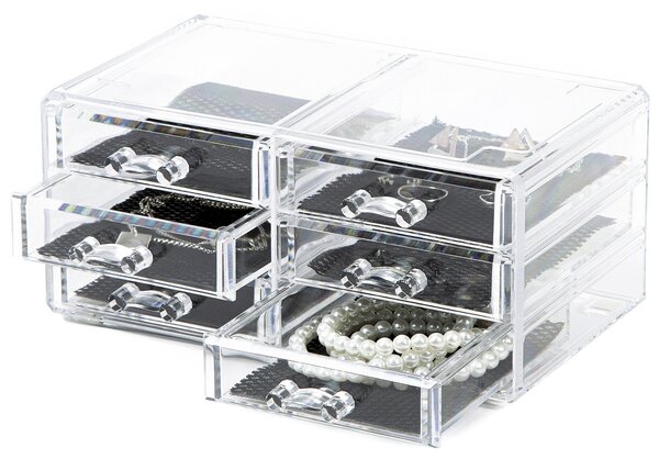 Plastový organizér na šperky Compactor RAN6044